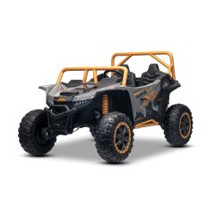 Električni buggy Arctic CAT XXL 4x4 24V, sivi, dvosjed, mekani EVA kotači, snažni motori, litijeva baterija, MP3 player s Bluetoothom, opružna stražnja osovina, umjetna koža, originalna registracija