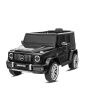 Električni autić Mercedes G, crni, jedno sjedalo, litijeva baterija, 2,4 GHz daljinski upravljač, 2XMOTOR, USB, SD kartica, ORIGINALNA dozvola