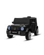 Električni autić Mercedes G, crni, jedno sjedalo, litijeva baterija, 2,4 GHz daljinski upravljač, 2XMOTOR, USB, SD kartica, ORIGINALNA dozvola