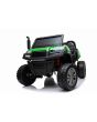 Traktor na akumulator RIDER 4X4 s pogonom na četiri kotača, 2x12V baterija, EVA mekani kotači, široko duplo sjedalo, ovjes, 2,4 GHz daljinsko upravljanje, dvosjed, MP3 player s ulazima za USB/SD, Bluetooth
