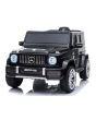 Električni autić Mercedes G63 12V, crni, jedno sjedalo, litijeva baterija, 2,4 GHz daljinski upravljač, 2XMOTOR, USB, SD kartica, ORIGINALNA dozvola