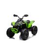 Električni četverocikl Can-am Renegade, zeleni, jednosjed, prednji i stražnji ovjes, LED svjetla, 12V baterija, 2 x 35W motori, mekani EVA kotači, MP3 player s USB/AUX ulazom, Licencirano