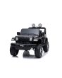 Dječji auto na akumulator JEEP Wrangler, crni, duplo kožno sjedalo, jednosjed, radio s Bluetooth i USB ulazom, 4x4 pogon, Litijeva baterija, EVA kotači, ovjes osovina, 2.4 GHz daljinsko upravljanje, licencirani