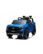 Električni autić FORD Ranger, plavi, Kožno sjedalo, 2,4 GHz daljinski upravljač, Bluetooth / USB ulaz, Ovjes, Litijeva baterija, Plastični kotači, 2 X 30W MOTOR, ORIGINALNA licenca