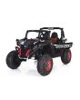 Dječji auto na akumulator NEW RSX buggy 24V crni - 2.4Ghz, 4 X MOTOR, daljinsko upravljanje, dvosjed, paljenje na ključ, mekani EVA kotači, USB, SD kartica