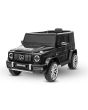 Električni autić Mercedes G63 12V, crni, jedno sjedalo, litijeva baterija, 2,4 GHz daljinski upravljač, 2XMOTOR, USB, SD kartica, ORIGINALNA dozvola