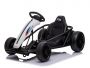 Dječje karting vozilo na akumulator ALP-TREKK 24V, bijela, glatki kotači za driftanje, 2 x 350W motor, Drift režim rada s brzinom do 13 Km/h, 24V baterija, masivna konstrukcija
