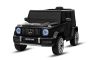Električni autić Mercedes G, crni, jedno sjedalo, litijeva baterija, 2,4 GHz daljinski upravljač, 2XMOTOR, USB, SD kartica, ORIGINALNA dozvola