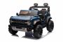 Električni automobil igračka Ford Bronco XL s pogonom na stražnje kotače, licenciran (dvosjed), plavi, litijska baterija, visoka šasija, dva sjedala, ovjes stražnje osovine, 2,4 GHz daljinski upravljač, MP3 player s USB ulazom, LED svjetla
