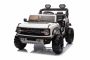 Električni autić Ford Bronco XL s pogonom na stražnje kotače, licenciran (dvosjed), bijeli, Litijska baterija, Visoka šasija, Dva sjedala, Ovjes stražnje osovine, 2,4 GHz daljinski upravljač, MP3 player s USB ulazom, LED svjetla