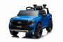 Električni autić FORD Ranger 12V, plavi, Kožno sjedalo, 2,4 GHz daljinski upravljač, Bluetooth / USB ulaz, Ovjes, 12V baterija, Plastični kotači, 2 X 30W MOTOR, ORIGINALNA licenca