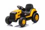 Licencirani Caterpillar električni bager, jedno sjedalo, žuti, USB ulaz na MP3 playeru, stražnji pogon s 2 x 30W motora i litijevom baterijom