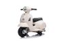 Električni motocikl Vespa GTS, bijeli, sa pomoćnim kotačima, Licenca, Litijeva baterija, Kožno sjedište, Motor 30W