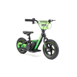 Električni balansni bicikl RIRIBIKE RTX3 24V (12"), zeleni, Litijeva baterija, Motor 100W, Disk kočnica, Podesivo mekano PU sjedalo