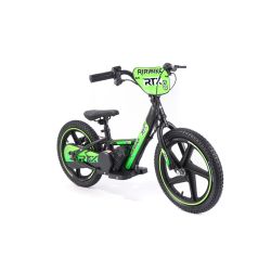 Električni balansni bicikl RIRIBIKE RTX6 24V (16"), zeleni, litijska baterija, 250W motor, disk kočnica, podesivo mekano PU sjedalo
