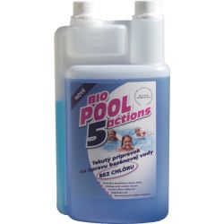 BioPool 5 tekućina za pročišćavanje bazenske vode - BEZ KLORA