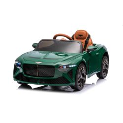 Elektrické autíčko Bentley Bacalar 12V, zelené, Dvere otvárajúce sa nahor, 2.4 GHz diaľkové ovládanie, LED svetlá, USB/Aux Vstup, Odpruženie, Lítiová batéria, 2 X 25W motor, ORIGINÁL licencia