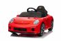 Električni autić RUF GT 12V, crveni, Otvarajuća vrata, 2.4 GHz daljinski upravljač, LED svjetla sprijeda i straga, USB/Aux ulaz, litijeva baterija, 2 X 35W motor, ORIGINALNA registracijska dozvola