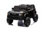 Električni autić Toyota Landcruiser 12V, crni, široko jedno sjedalo, 2.4 GHz daljinski upravljač, USB / AUX ulaz, Bluetooth, ovjes, litijeva baterija, LED svjetla, 2 X 25W motor, ORIGINALNA registracija