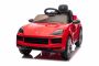 Električni autić Porsche Cayenne 12V sa stražnjim pogonom i registracijom (jedno sjedalo), crveni, litijeva baterija, široko sjedalo, ovjesne osovine, 2,4 GHz daljinski upravljač, MP3 player s USB/AUX ulazom, LED svjetla