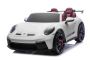 Električni autić Porsche 911 GT3 24V s 4x4 pogonom, bijeli, dvosjedno sjedalo, 2,4 GHz daljinski upravljač, USB/AUX ulaz, 200W motori, ovjes, litijeva baterija, LED svjetla sprijeda i straga, ORIGINALNA registracija