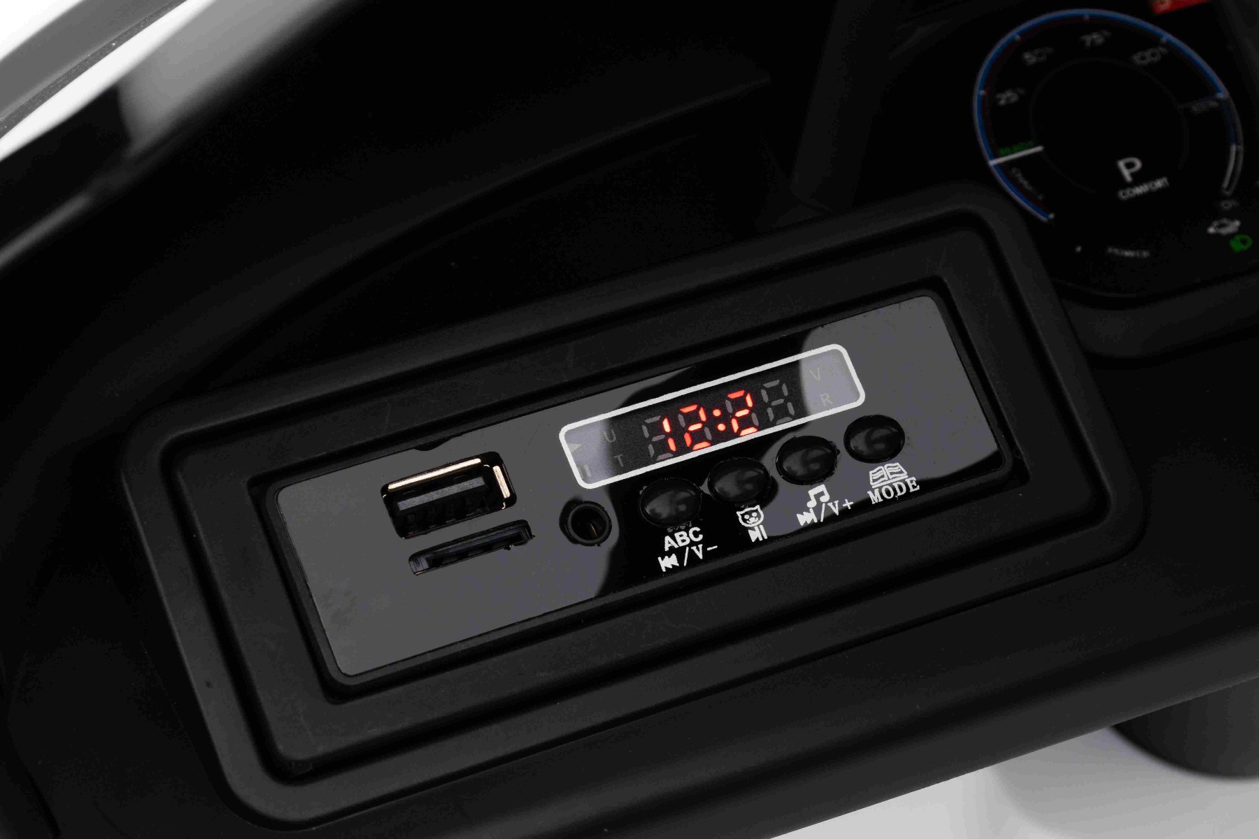 Pokazatelj kapaciteta baterije i Bluetooth na MP3-u