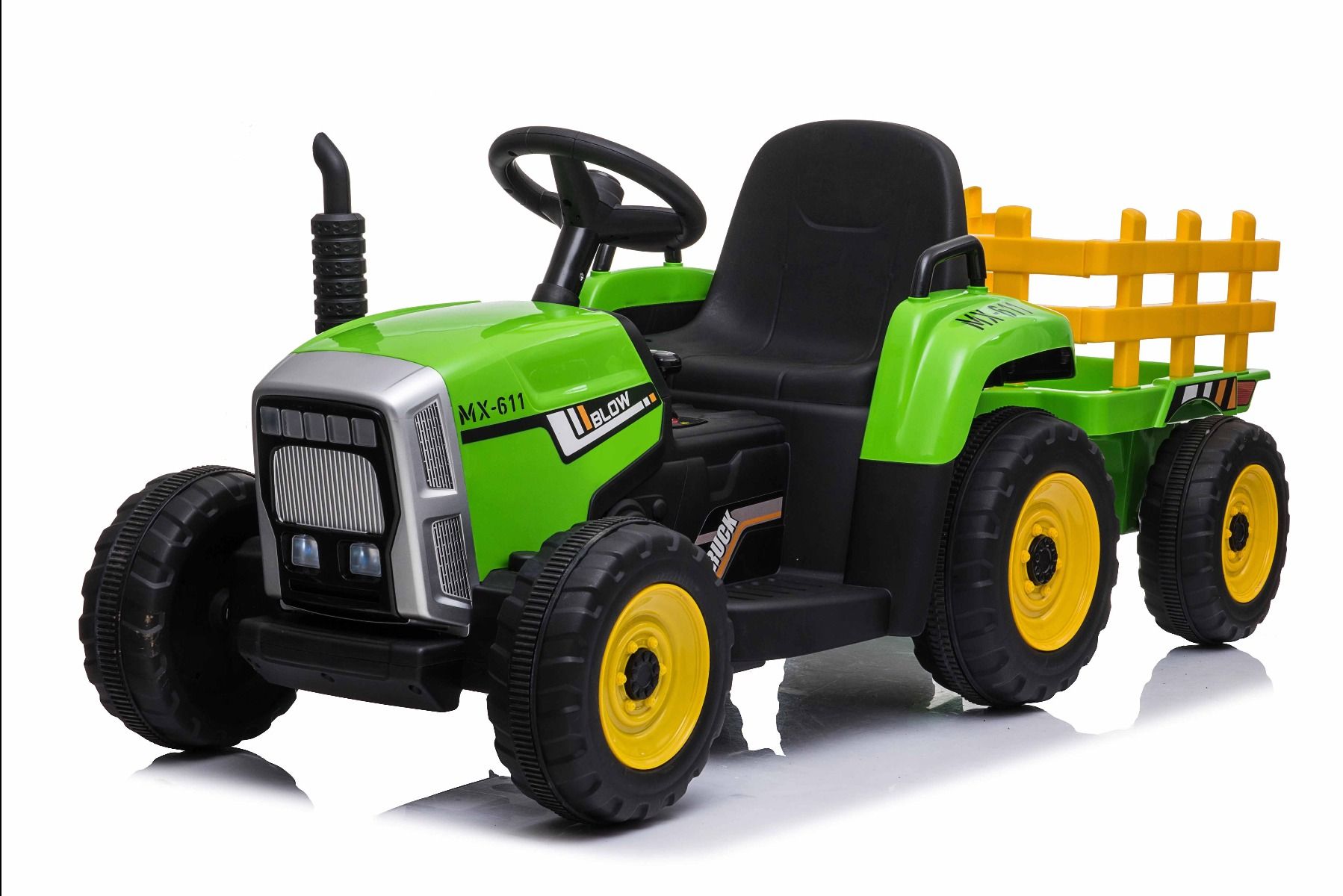 Kako promijeniti polugu smjera u svom električni traktor za djecu? Pokazat ćemo vam korak po korak!